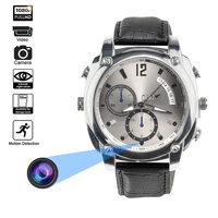 full hd 1080p video recorder mini watch camera with voice recorder ir night vision motion detection micro invisible watch camera