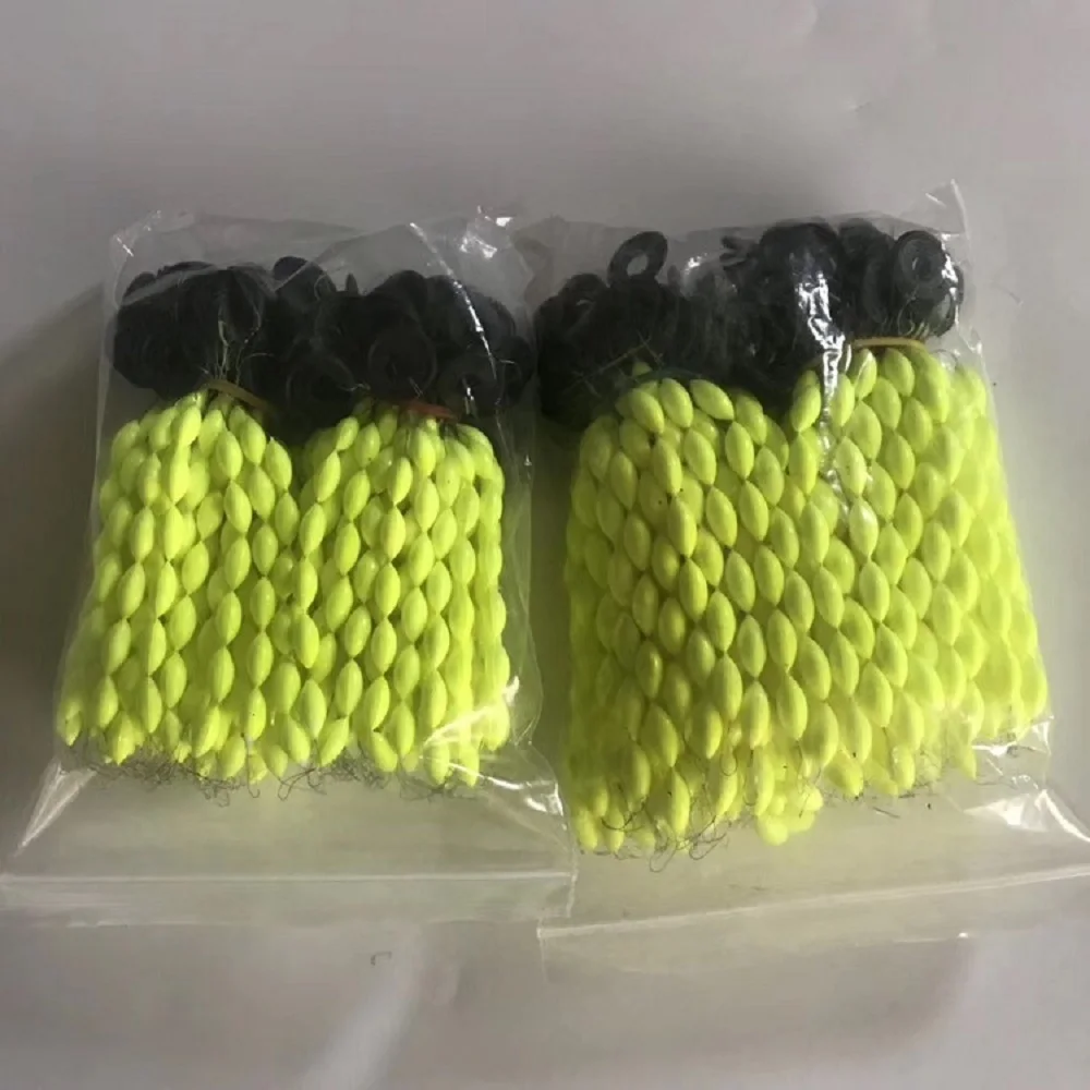 

30Pcs/5packs Fishing Float 6 In 1 String Type Seven Star Float Foam Space Bean Fishing Line Stopper Buoys Tackle Accessories