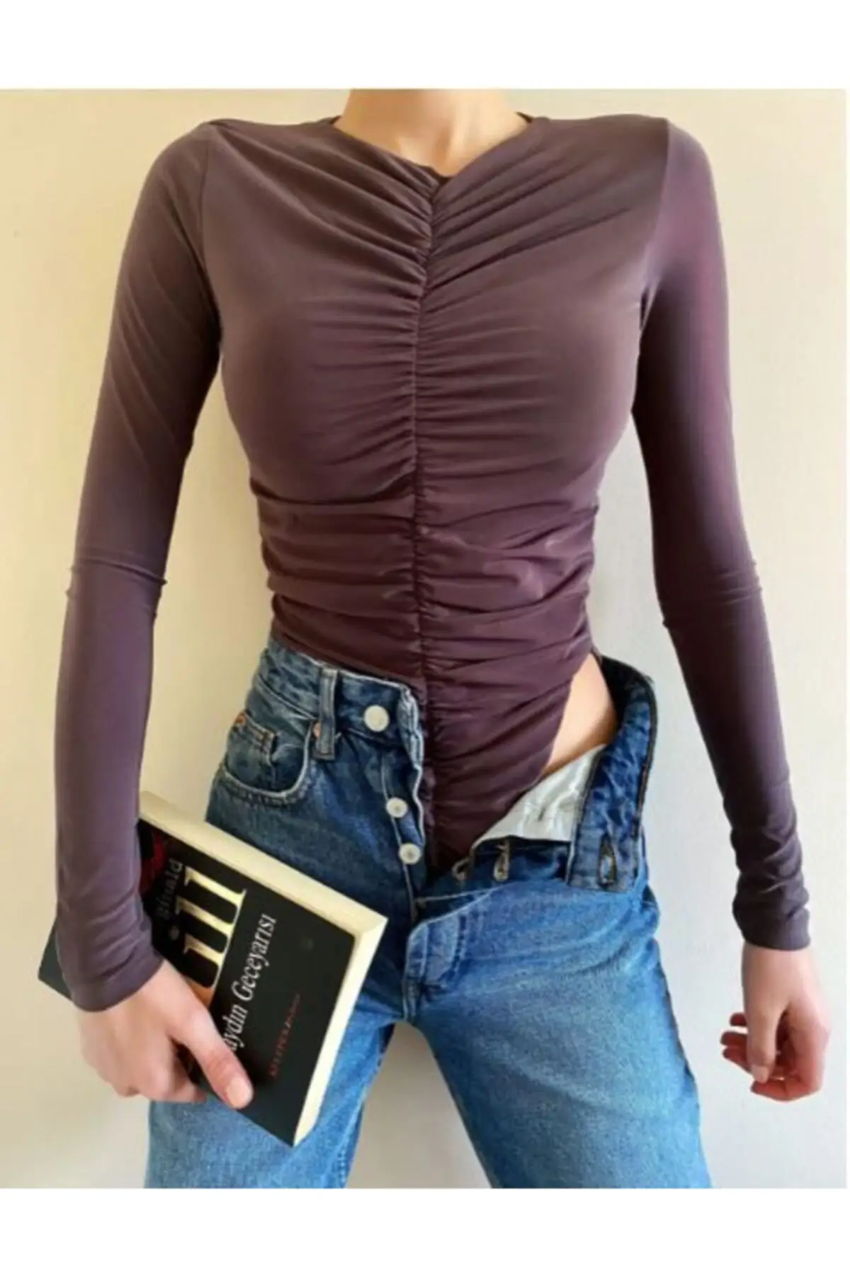 

Women's Bodysuit Brown Front Snap Snap Rompers Jumpsuits Sexy shath Skinny Summer Streetwear Outfits Overalls