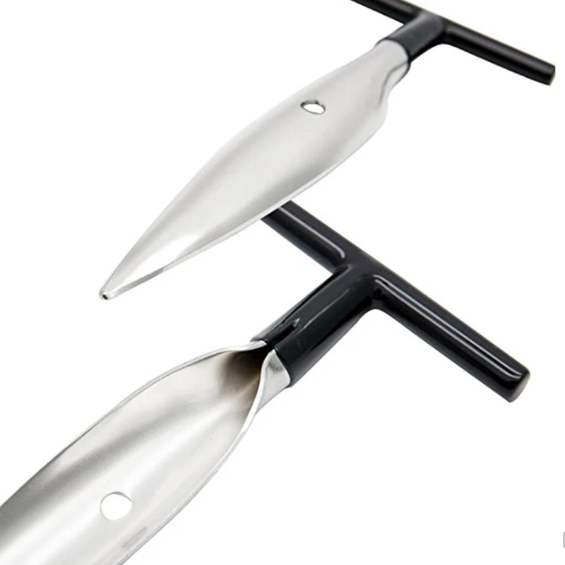 Устройство для удаления кокосового мяса нержавеющая сталь с прочной деревянной