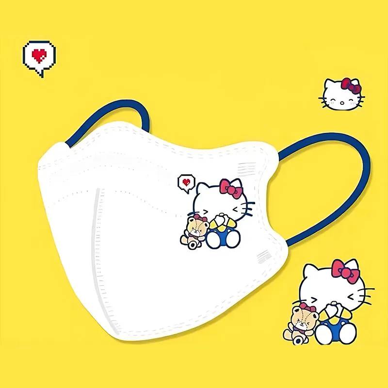 10 шт. аниме милая девочка Sanrio Одноразовая Маска Здоровье гигиена ежедневные