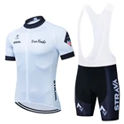 Новинка 2022, летний комплект трикотажных изделий для велоспорта Strava, дышащая командная спортивная трикотажная футболка для велосипеда, Мужская одежда для велоспорта, короткая велосипедная футболка