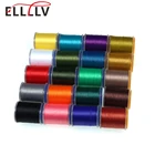 Леска для вязания мушек Elllv 140D70D, 100 ярдов, 20 цветов