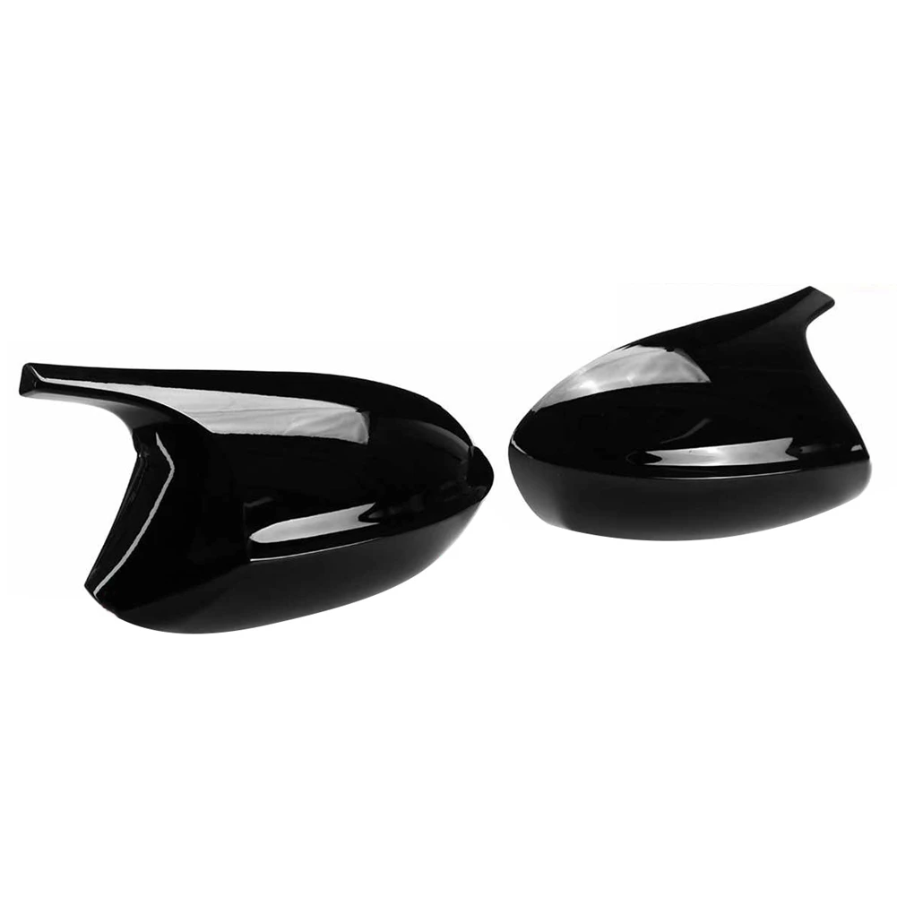 

Car Glossy Black Side Rearview Mirror Cap Cover Rear View Mirror Covers Direct Replace for- Z4 E89 2009-2016