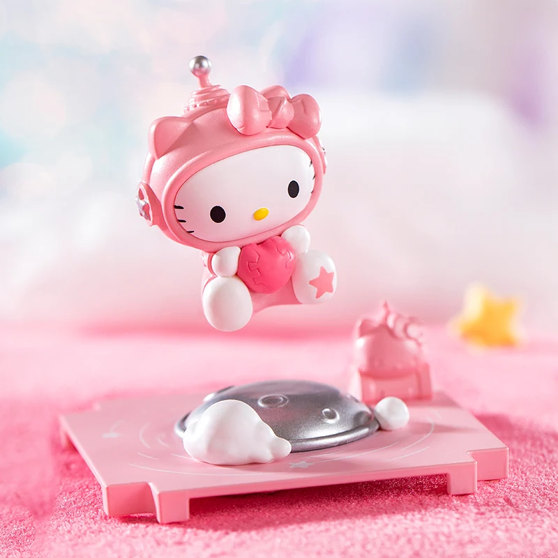 

MOETCH Sanrio HelloKitty Фэнтези Путешествия Серии глухая коробка милый подарок на день рождения сюрприз Угадай таинственную коробку Бесплатная дост...