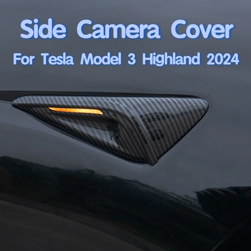 Боковая крышка для камеры Tesla Model 3 Highland 2024 защитная из АБС-пластика модели Y HW4.0