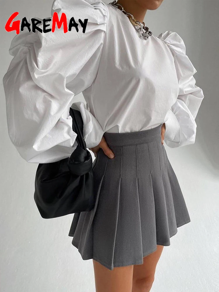 Женская плиссированная короткая юбка с высокой талией мини-юбка для тенниса