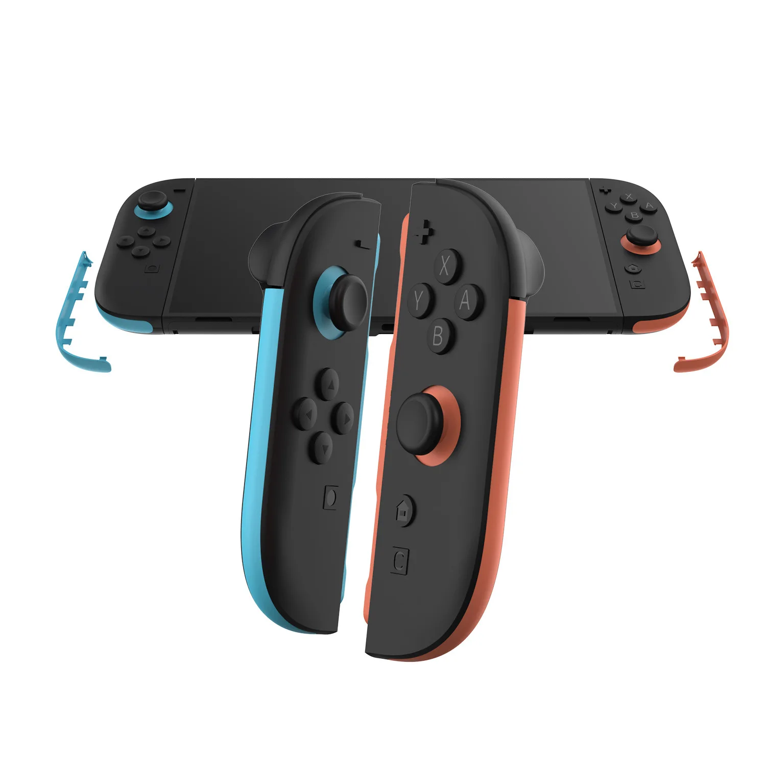 Фото Декоративные полоски для контроллера Nintendo Switch 2 Joy/con, легко выдающиеся левые и правые ручки для игровых аксессуаров Switch2 №2