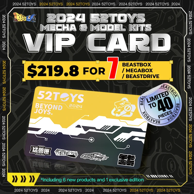 

52TOYS MECHA&MODEL KITS VIP CARD