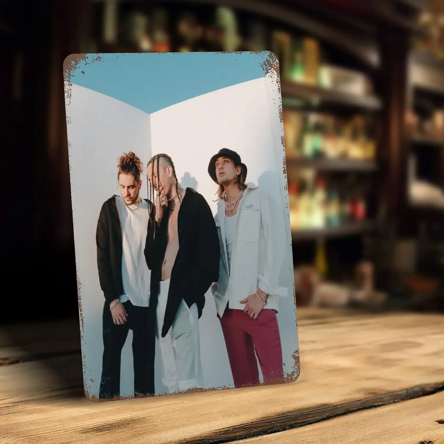 Металлическая вывеска Chase Atlantic