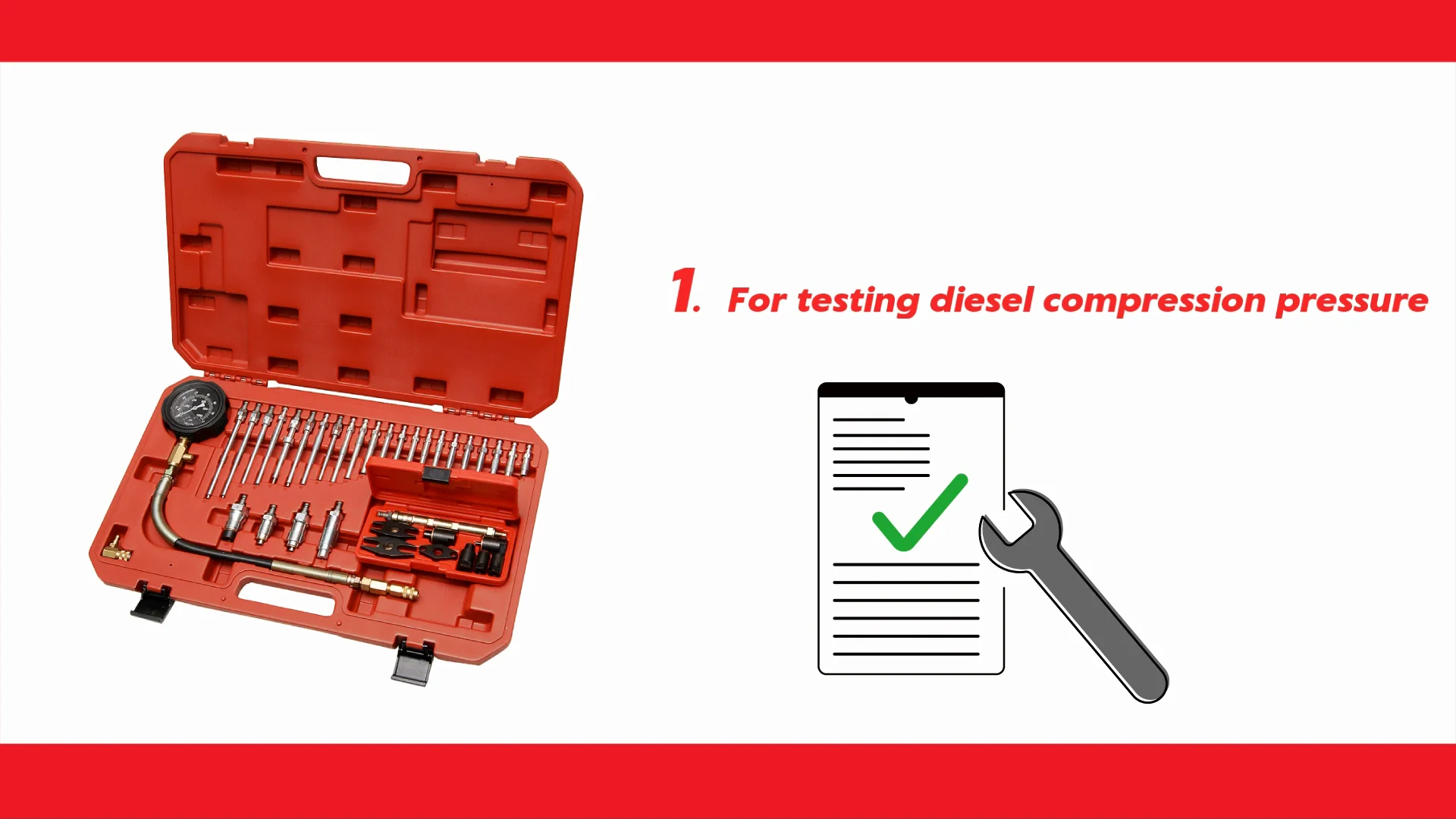 

Hot Diagnostic Tools Diesel Engine Compression Tester Vehicle tools