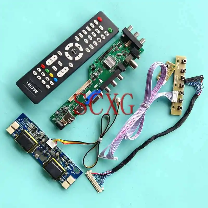 

Плата цифрового драйвера DVB 3663 подходит для LM230WF1 LM230WF2 MT230DW01 комплект USB VGA AV RF HDMI-совместимый 30-контактный LVDS 23 "1920*1080 4-CCFL