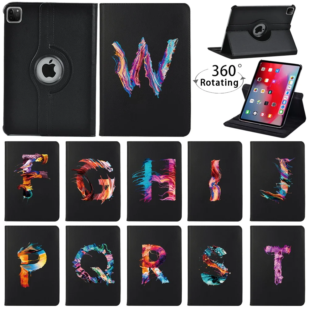 

Smart 360 Rotating Flip Stand Leather Cover for Apple IPad Pro 9.7"/ Pro 10.5" /Pro 11" 2018/2020 Shockproof Tabelet Case + Pen