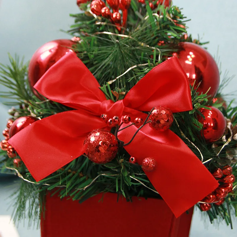 Настольная Маленькая Рождественская елка Xindie украшение Рождественский счетчик