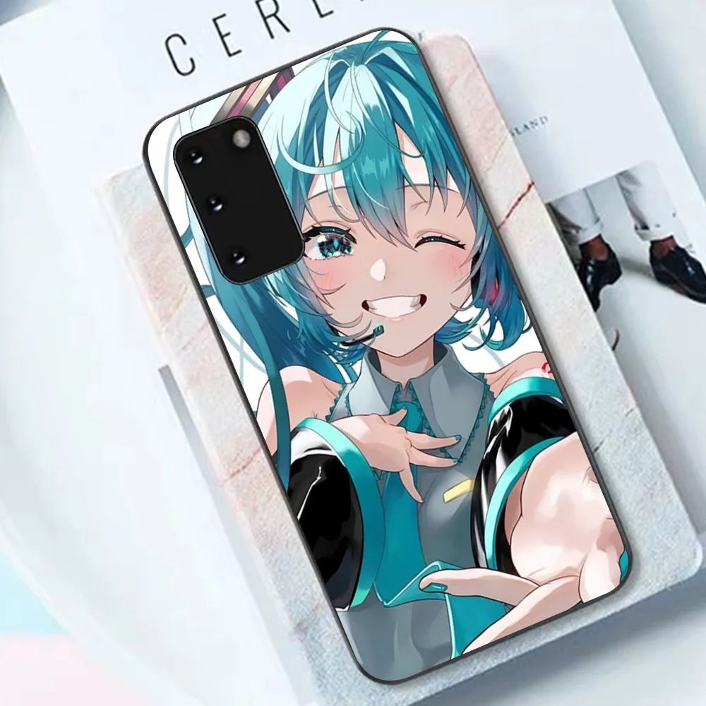 Милый чехол для телефона H-Hatsune M-Miku Samsung S 9 10 20 21 22 23 30 24 Plus Lite Ultra FE S10 Fundas