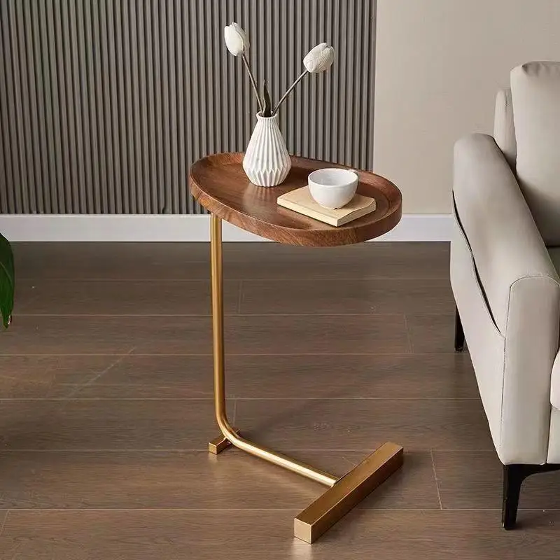 

Adjustable Side Premium Wooden Tables Design Irregular Coffee ModernTable Narrow Table Hardcover Basse De Salon Home Furniture
