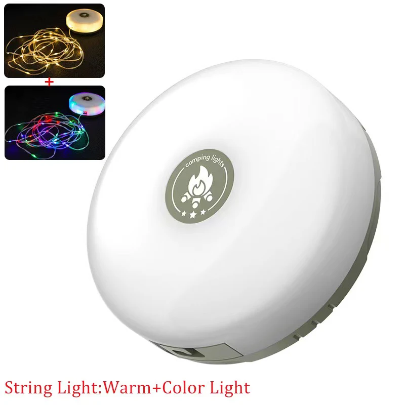 

Светодиодная лампа для кемпинга, полоса атмосферы, длина 10 м, водонепроницаемый перерабатываемый световой пояс, уличная декоративная лампа для сада, лампа для палатки