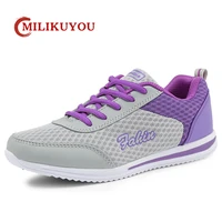 sneakers women vulcanized shoes women flats shoes ladies loafers outdoor mesh breathable walk shoes comfortable female footwear