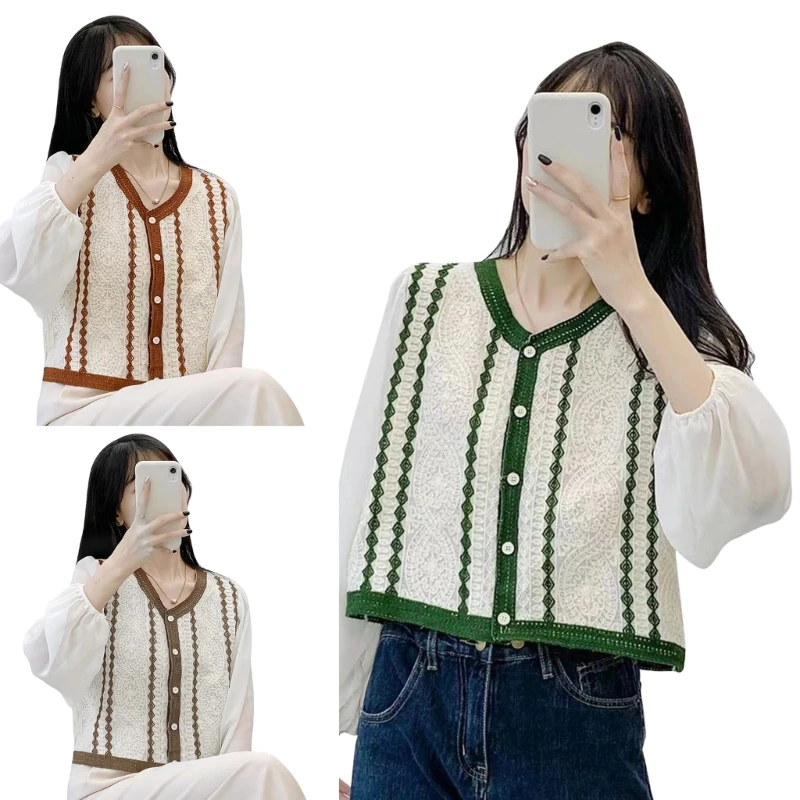 

Женская блузка с цветочным принтом, V-образным вырезом и длинным рукавом