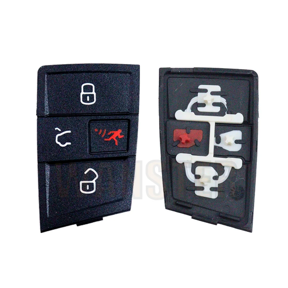 

3 4 кнопки, сменный резиновый брелок для автомобильного ключа для Volkswagen VW Golf 4 5 7 MK7 Tiguan для Skoda Octavia A7 Seat Leon Ibiza Altea