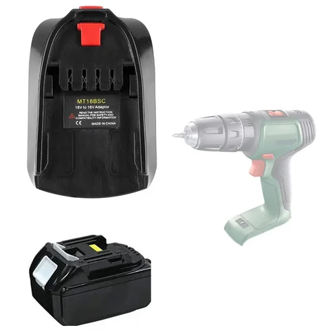 Адаптер для аккумулятора Makita BL1840/BL1850 к инструменту Bosch PBA