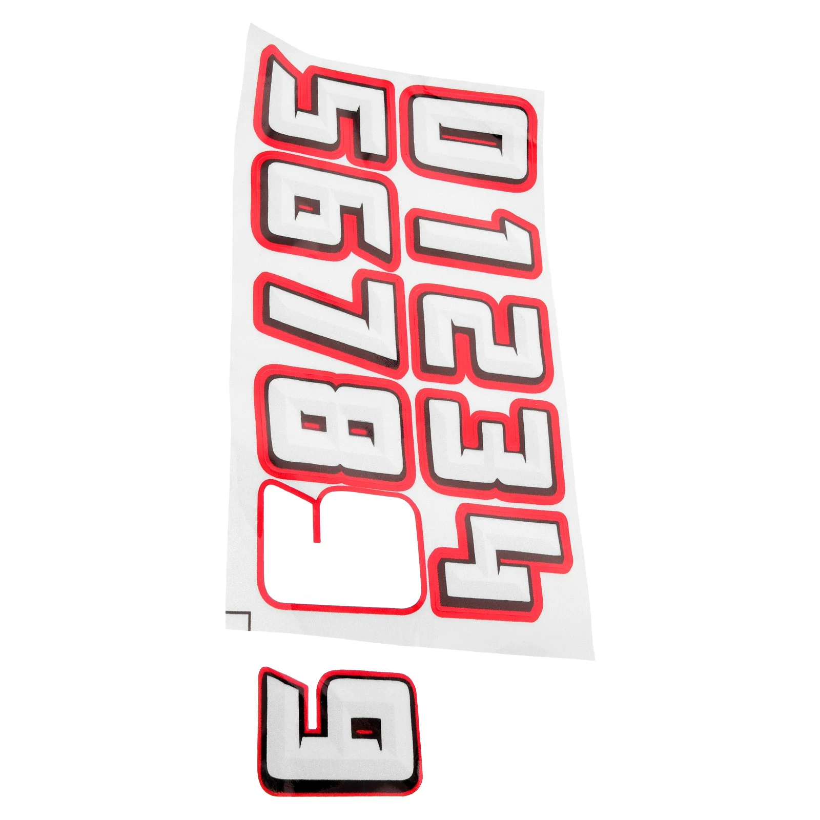 

Sticker Baseball Decals Self Adhesive Stickers Number Award Football Decorative Sticky Hockey
