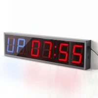 cp0305 digital led wall mounting fitness training gym crossfit timer clock