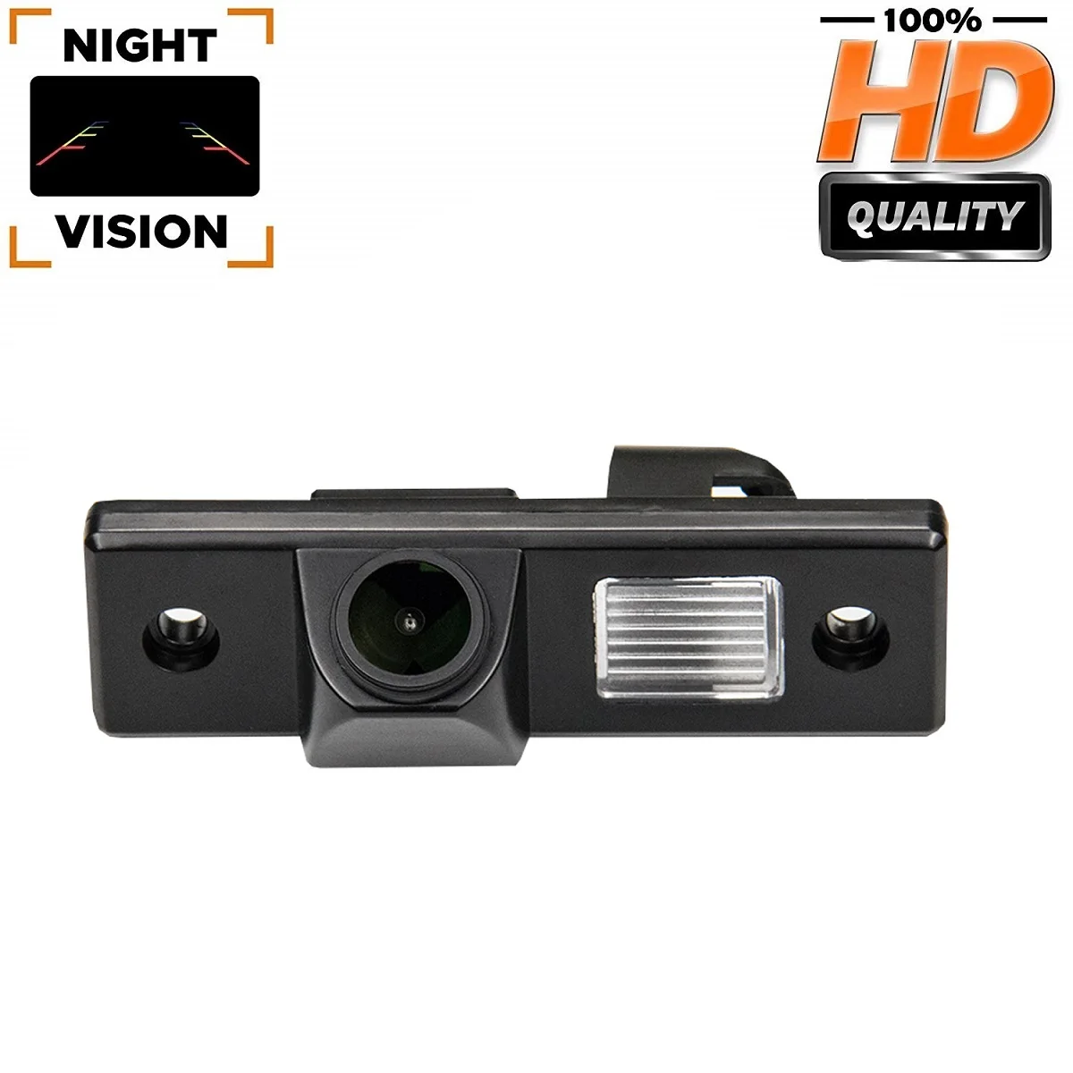 

For Chevy CHEVROLET EPICA/LOVA/AVEO/CAPTIVA/CRUZE/LACETTI HRV/SPARK, HD 1280*720p Rear View Backup License Plate Light Camera