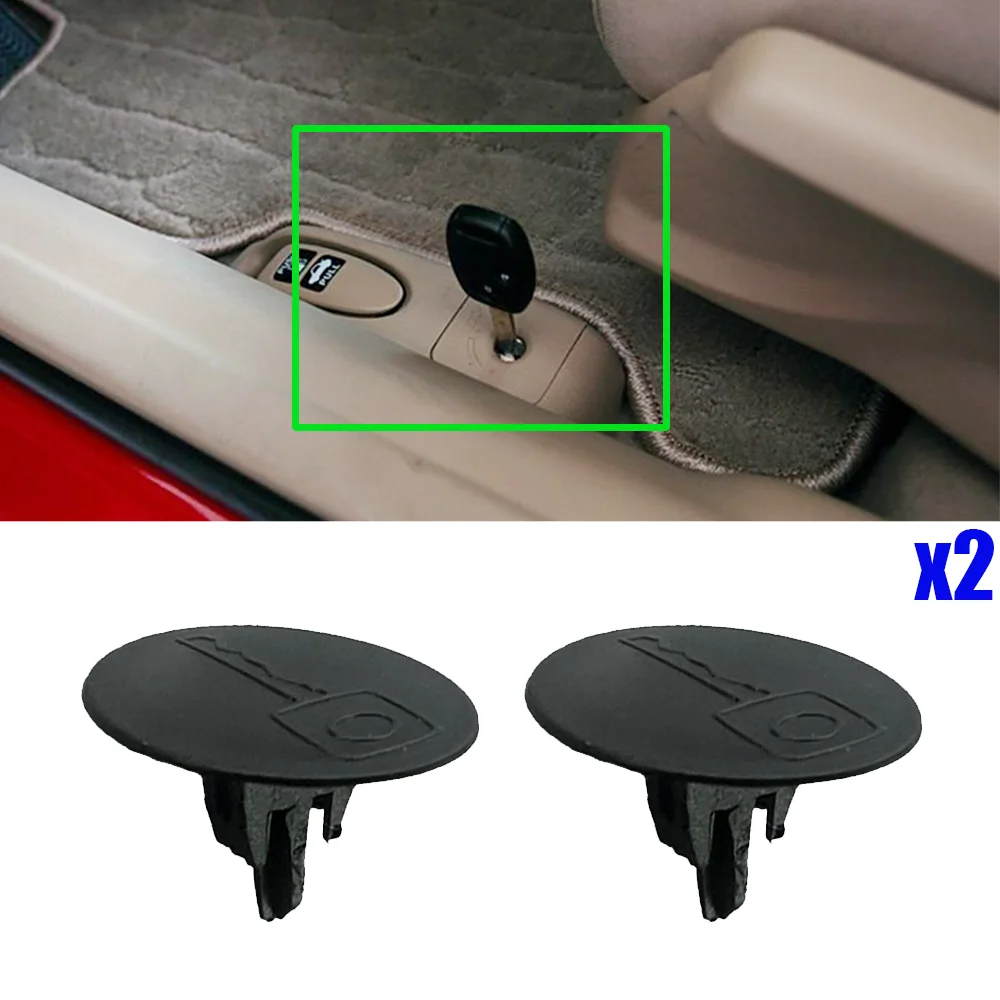 

2 шт., автоматический переключатель топливного бака багажника, крышка замкового отверстия, зажимы пылезащитные, новые для Honda Civic 4D 8G 2006 2007 2008 2009 2010-2012