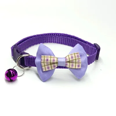 Регулируемый галстук-бабочка для кошек и собак модный ошейник красивый щенков