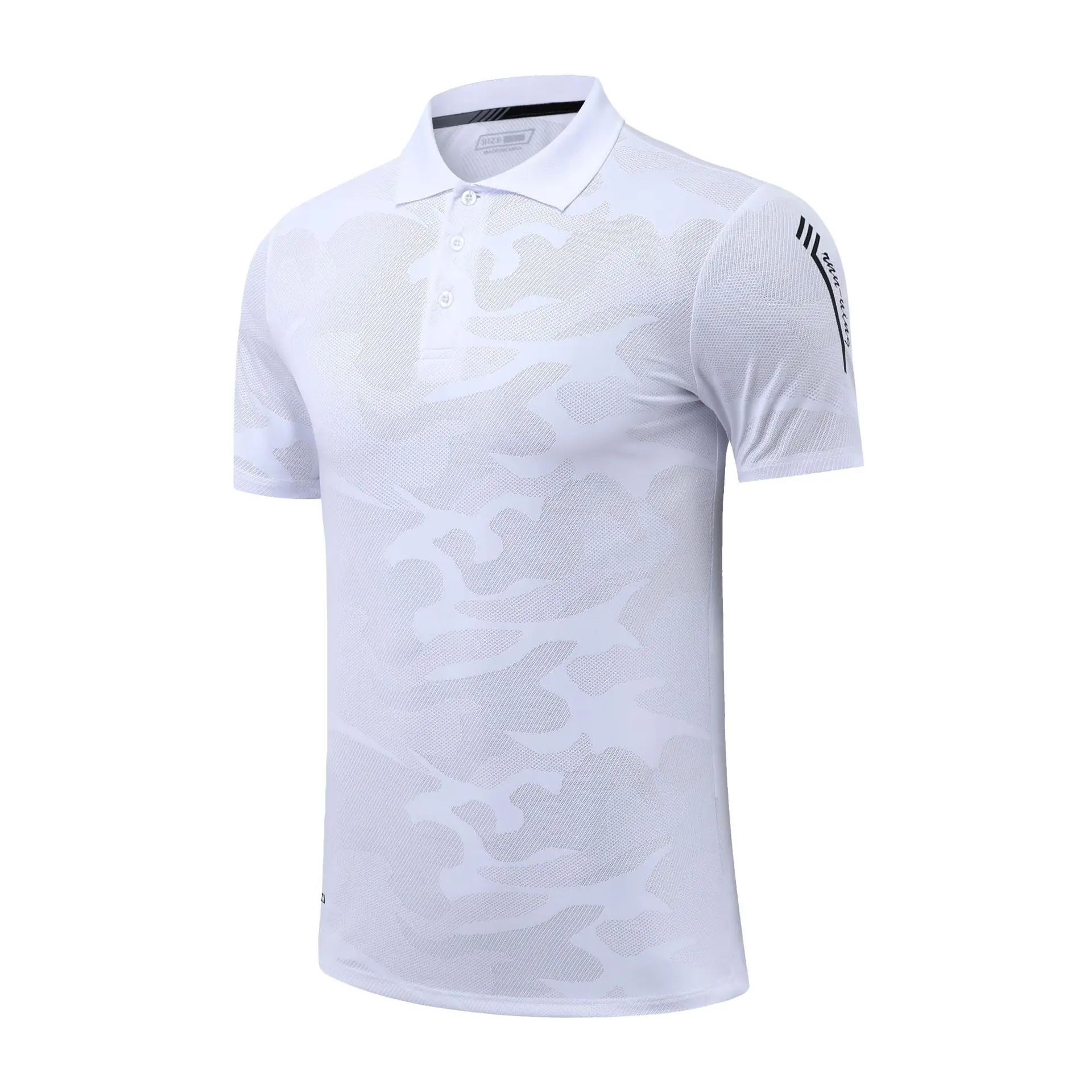 

2023 Summer Men's Polo Shirt Trend Loose fitting Light Business Short Sleeve Solid Color Hong Kong Style Men's Quick Drying Shir