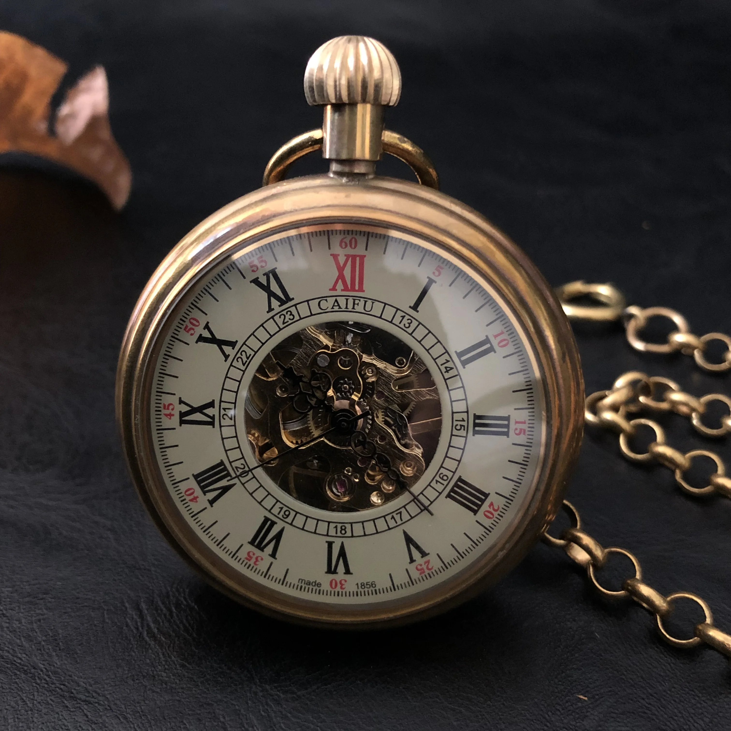 

Роскошное изысканное минималистичное механическое подвесное колье в стиле ретро с римскими цифрами для мужчин и женщин