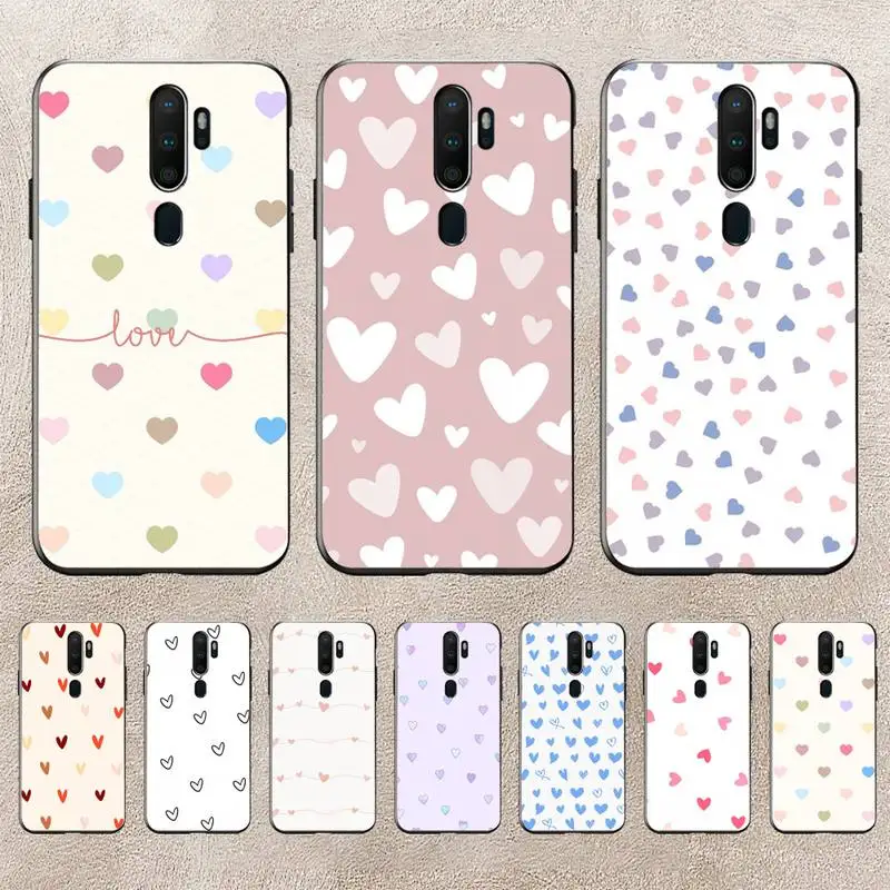 

Cute Cartoon Love Heart Phone Case For Redmi 9A 8A 6A Note 9 8 10 11S 8T Pro K20 K30 K40 Pro PocoF3 Note11 5G Case