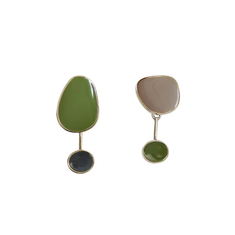 

Contracted Temperament New Earrings Bump Color Female Earrings Irregular Earrings Earrings Restoring Ancient Ways