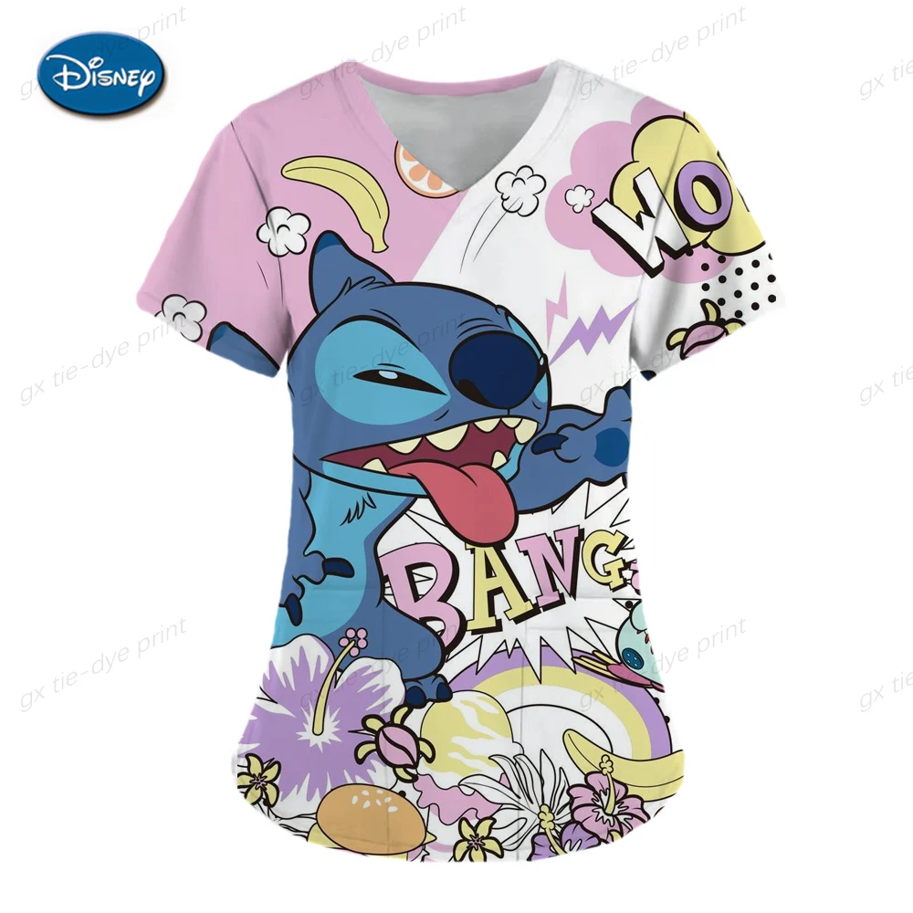 Униформа медсестры для больницы женская модель повседневные фонарики с коротким