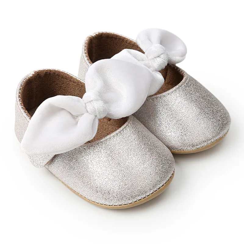 

Baby Shoes Red PU Baby Shoes 2022 Infant first walkers Bow soft soled Newborn Bebe Girls Sneaker Prewalker baby moccasins