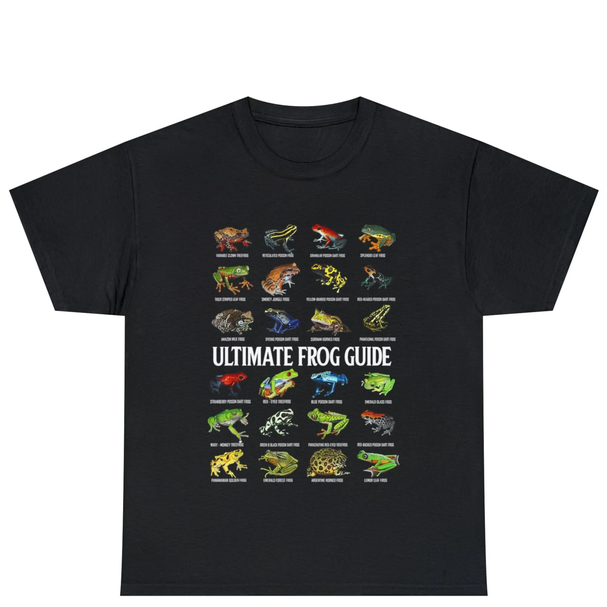 Футболка Ultimate Frog Guide Забавные лягушки и грибы милые длинные или короткие рукава