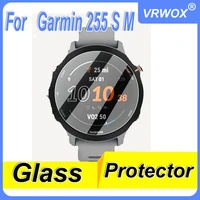 3pcs tempered glass for garmin forerunner 955 255 255s 255m smartwatch ultra clear screen protector slim film tempered glass