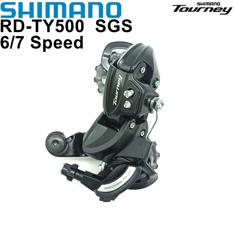 

Shimano Tourney TY500 Rear Derailleur 6/7 Speed For MTB Mountain Bike Bicycle RD-TY500-SGS SIS Index Shifting Drivetrains