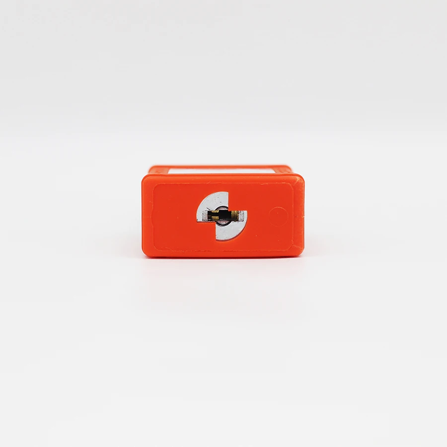 38 мм стальная скоба Loto Safety Padlock Tagout оранжевый защитный замок adecuado para Qociones industrialesy