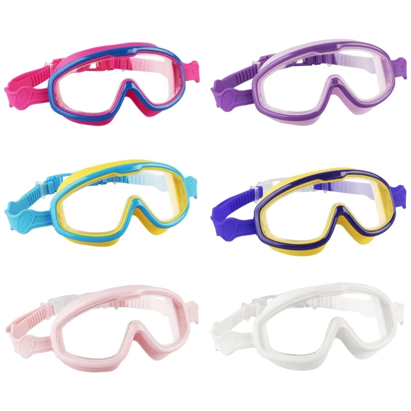 

Swimming Goggles UV protection Flexible Strap Swim Goggles for Children Age 8-13