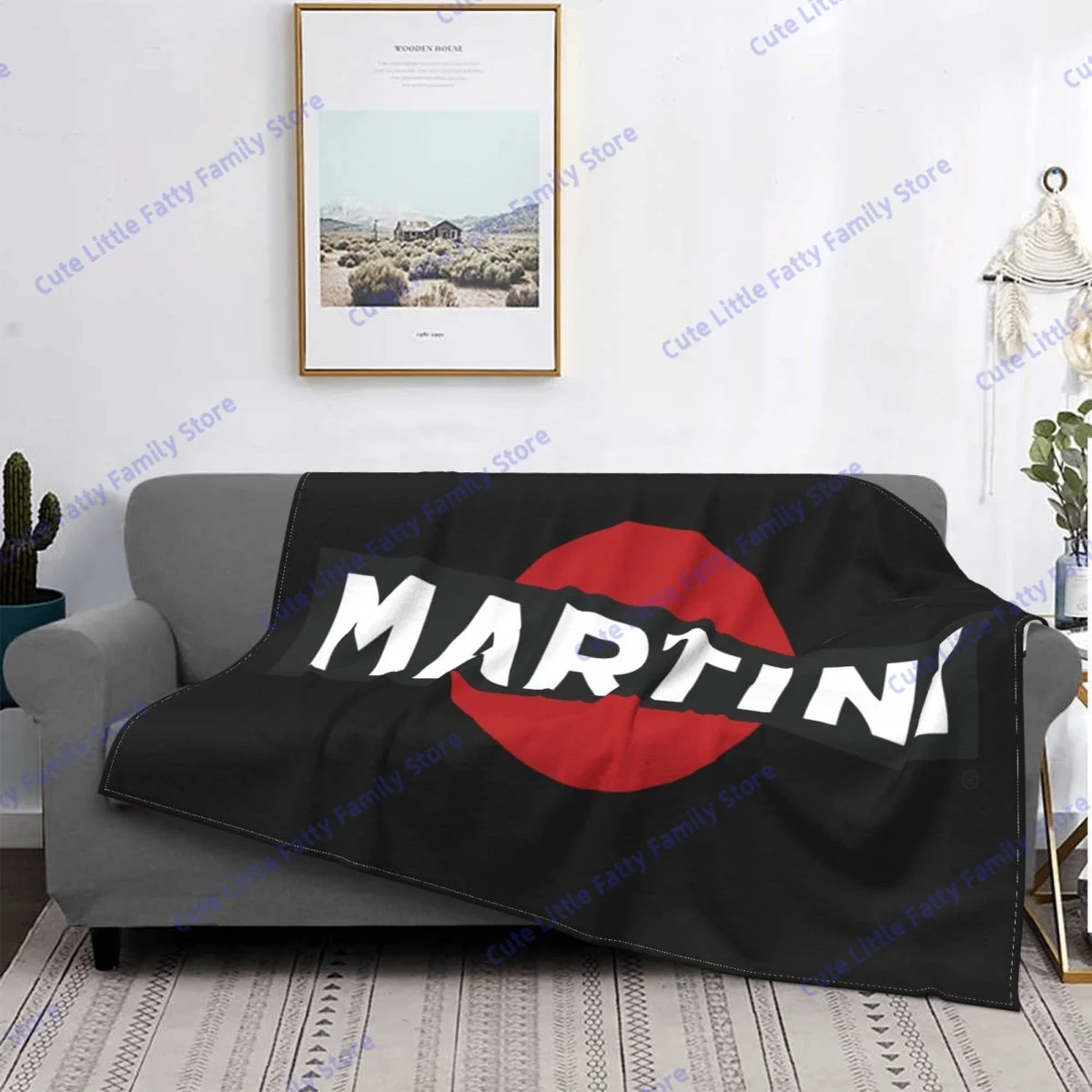 

3D Martinis Printed Soft Plush Blanket,Flannel Blanket Throw Blanket for Living Room Bedroom Bed Sofa Picnic Kids