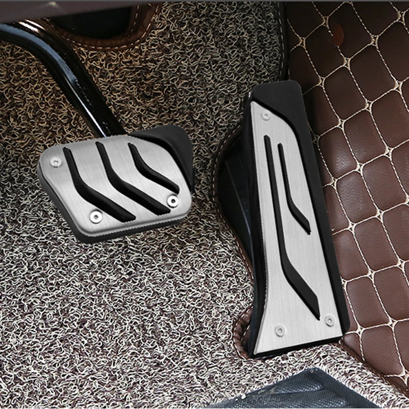 2Pcs/set Carmilla Car AT Gas Brake Foot Pedals Pedal Cover For BMW F30 F10 F20 E34 E39 E90 E60 E63 F12 E84 F25 1 3 5 6 Series