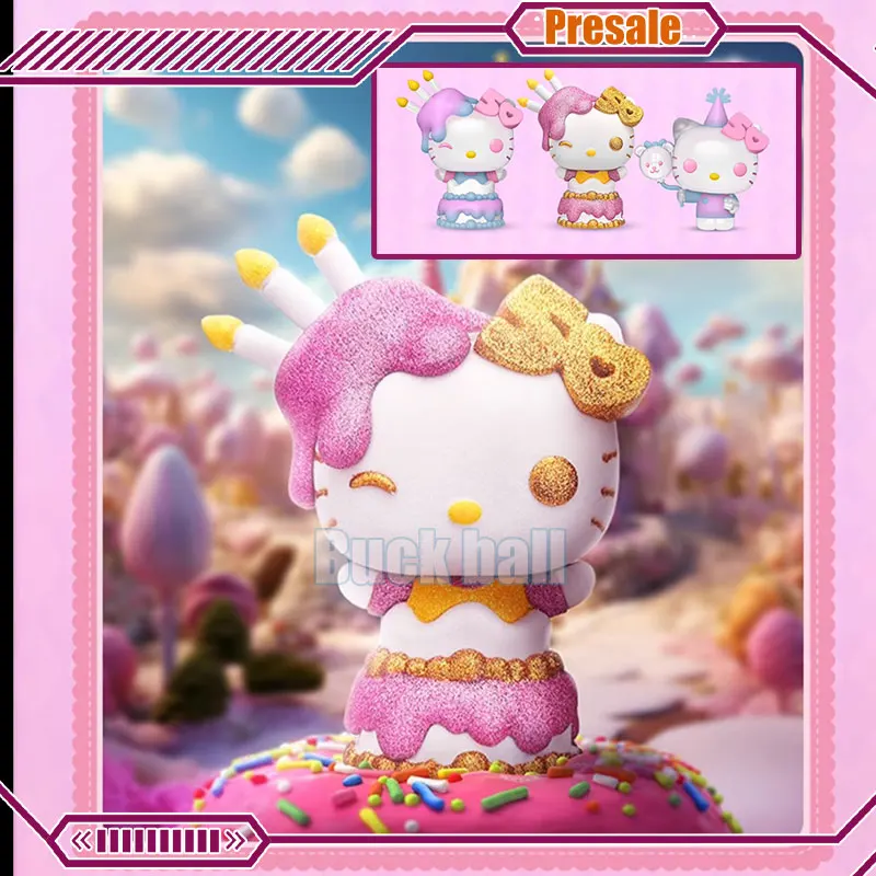 Оригинальная аниме-фигурка Funko Pop Hello Kitty на 50-летие Sanrio Cat экшн-фигурка кукла с