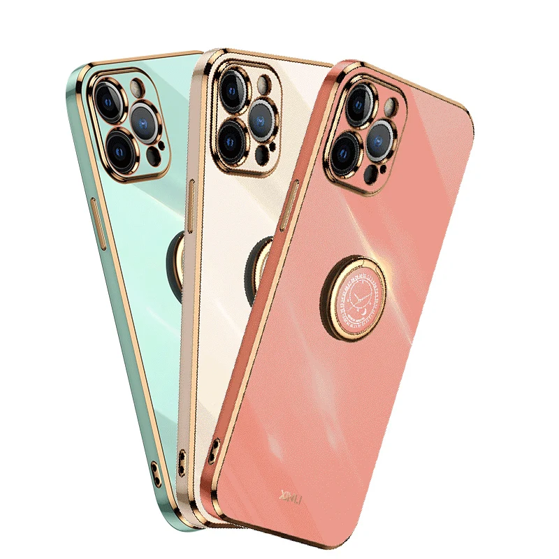 6D Electroplated Soft Phone Case, Straight Side For Iphone 13 Pro Max 12 11 Xs Xr X 8 7Plus，IP 11 Case iphone 11 phone cases