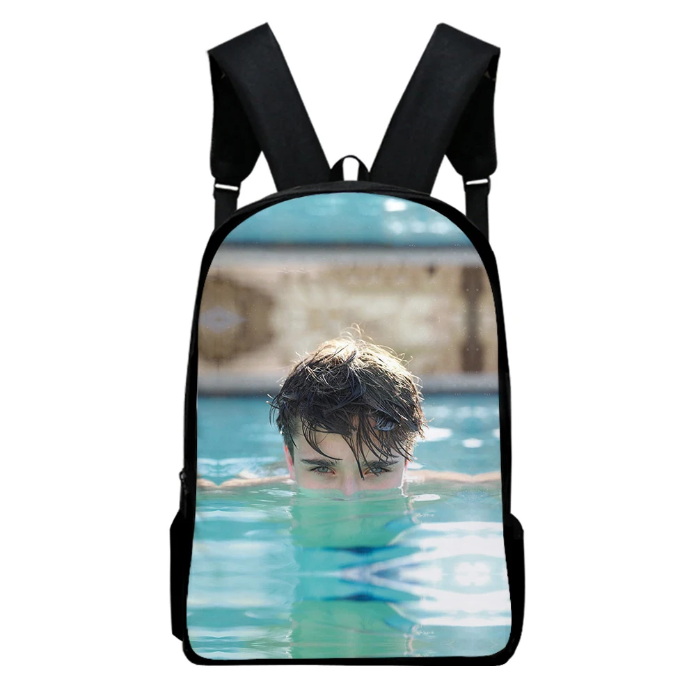 

Trendy Fashion Josh Richards Notebook Backpacks pupil School Bags 3D Print Oxford Waterproof Boys/Girls Laptop Backpacks