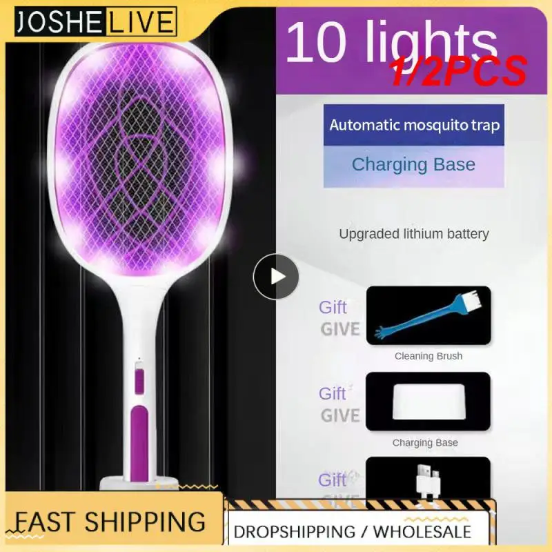 

Ловушка для комаров, 3000 В, два в одном, зарядка через USB