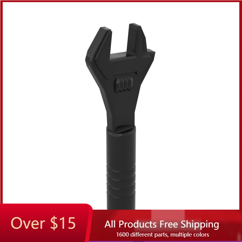 

10 шт., детский регулируемый гаечный ключ MOC 604614