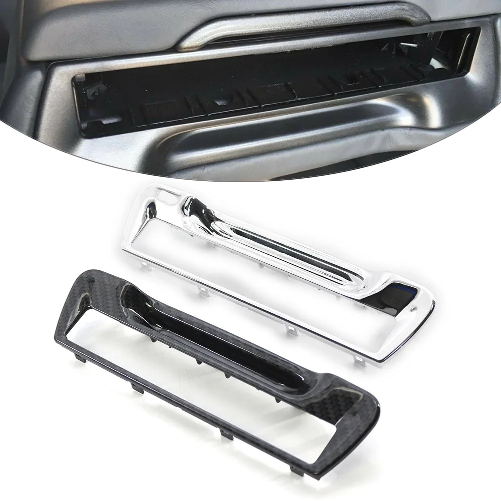 

Новинка Автомобильный задний подлокотник подстаканник запасные аксессуары для Audi A6 A7 2011-2017 цвет хром/углеродное волокно