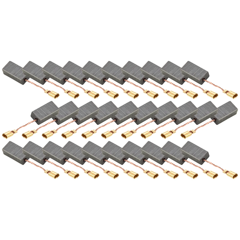 30 шт. 5x8x15 мм угольные щетки для Bosch GWS6-100 Dongcheng S1M-FF03-100A угловая шлифовальная машина